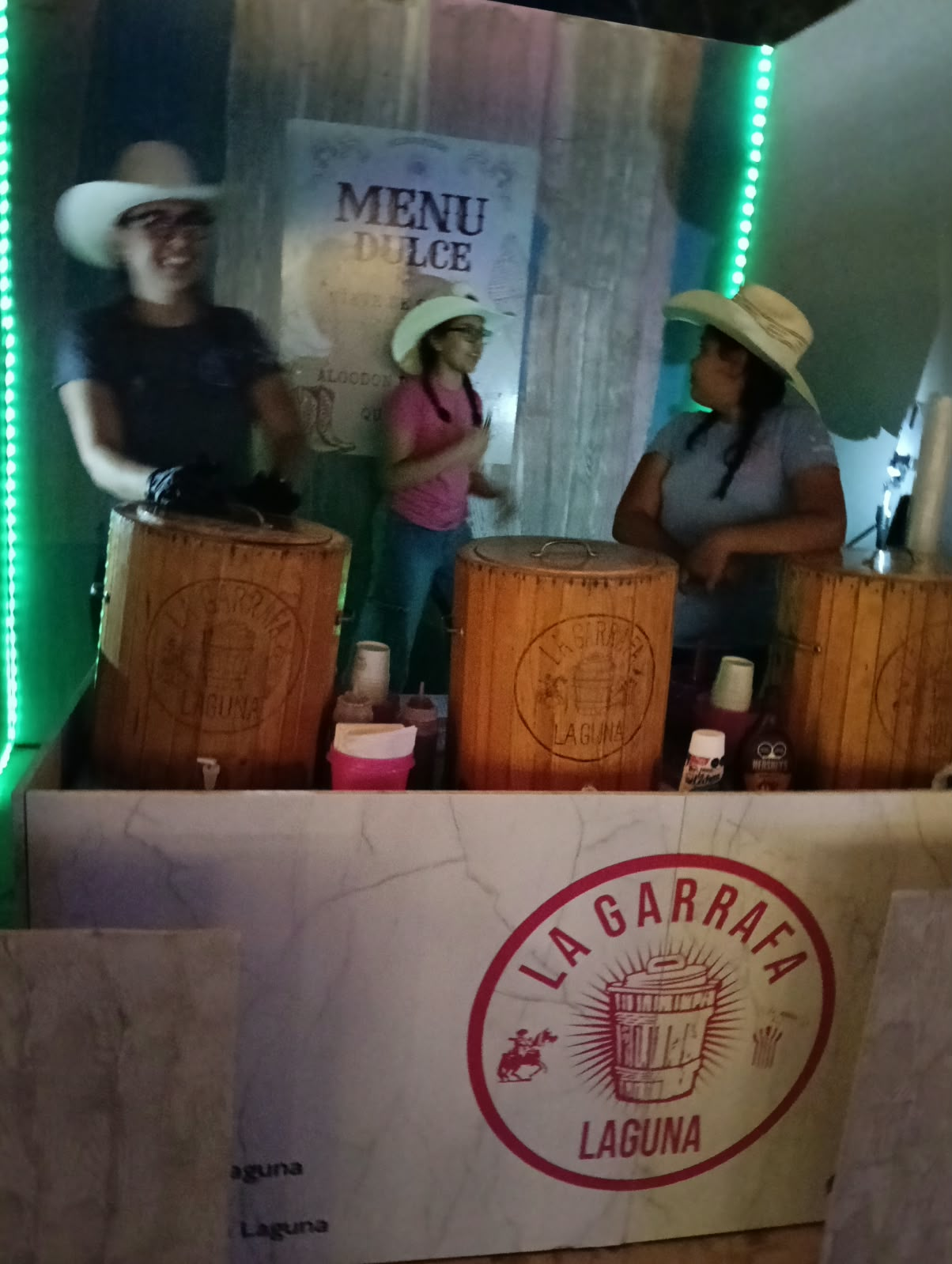La Garrafa Laguna en evento